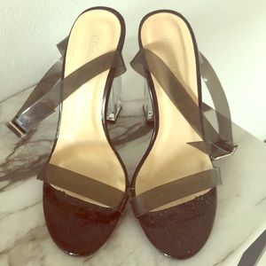 Black sandal heels👠